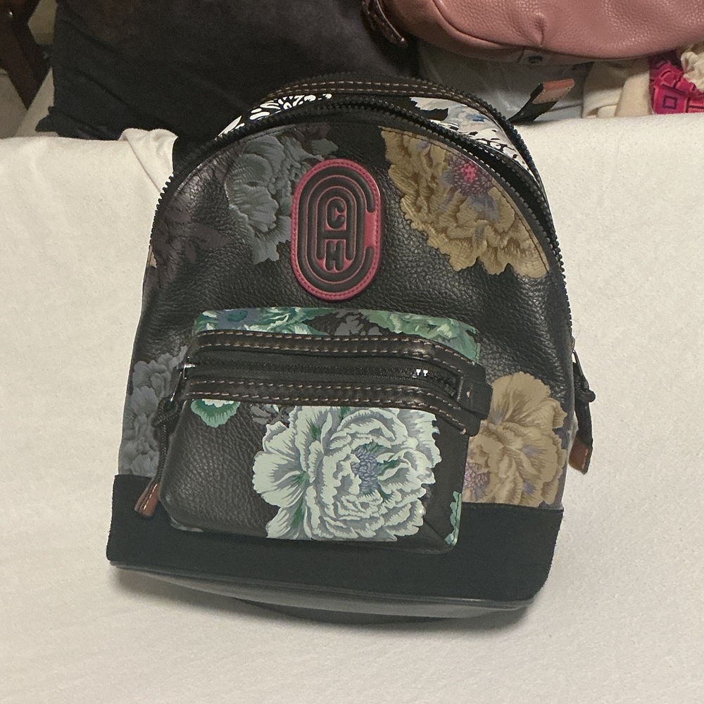 Kaffe fassett floral mini Backpack